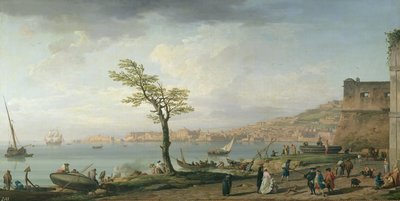 Blick auf die Bucht von Neapel, 1748 von Claude Joseph Vernet